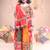 Multicolor color embroidered work rayon navratri kids-lehenga-choli
