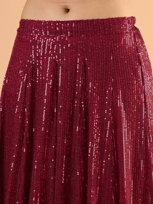 Embellished Sequinned Ready To Wear Lehenga & Choli 4