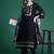 Women Floral Embroidered Regular Thread Work Linen Kurta with Trousers & With Dupatta