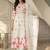 Women Floral Printed Panelled  Cotton Kurta with Trousers & With Dupatta