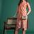 Women Floral Embroidered Regular Thread Work Pure Cotton Kurta with Trousers