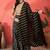 Foil Printed V-Neck Sleeveless Lehenga With Choli & Dupatta
