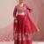 Floral Printed Gotta Patti Ready to Wear Lehenga & Choli With Dupatta