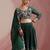 Embroidered Sequinned Ready To Wear Lehenga & Blouse With Dupatta