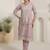 Women Ethnic Motifs Embroidered Regular Thread Work Pure Cotton Kurta with Trousers & With Dupatta