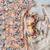 Pastel Peach Floral Embroidered Lehenga Choli with Net Dupatta