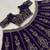 Royal Purple Heavy Embroidered Lehenga Choli with Gold Work & Faux Georgette Dupatta