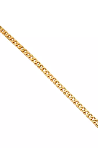 Brass 24kt micron gold thick heavy unisex bracelet