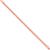 Pure copper thin sleek snake chain women bracelet
