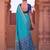purple-2 colour dola silk blend printed saree with blouse 