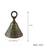 Big bronze hindu bell with puja room
