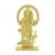 Brass gold murugan kartikeyan idol stand