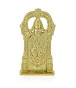Brass gold tirupati balaji stand idol