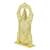 Brass gold tirupati balaji stand idol