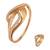 Rose gold plated cz openable women kada
