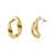 Big gold plated neckalce set