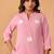 Women Floral Embroidered Regular Thread Work Kurta with Palazzos