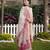 Cream handwoven jamdani kurti with dupatta and pant