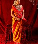 Kaya ethnic motifs Handloom Saree