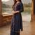 Floral Embroidered Thread Work Pure Cotton Kurta With Trousers & Dupatta
