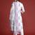 Floral Printed Sequinned Pure Cotton Kurta with Trousers & Dupatta