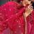Light pink & pink embroidered jacquard salwar kameez