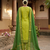 Lemon yellow woven jaquard straight kurti dupatta with pant