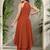 Women Ethnic Motifs Embroidered Regular Thread Work Silk Georgette Kurta with Trousers