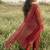 Women Ethnic Motifs Printed Regular Gotta Patti Chanderi Silk Kurta with Trousers & With Dupatta