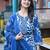 Floral Printed Notch Neck Straight Kurta With Trousers & Dupatta