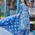 Floral Printed Notch Neck Straight Kurta With Trousers & Dupatta