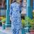 Floral Printed Notch Neck Straight Kurta With Trousers & Dupatta