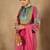Women Ethnic Motifs Embroidered Regular Kurta with Trousers & Dupatta