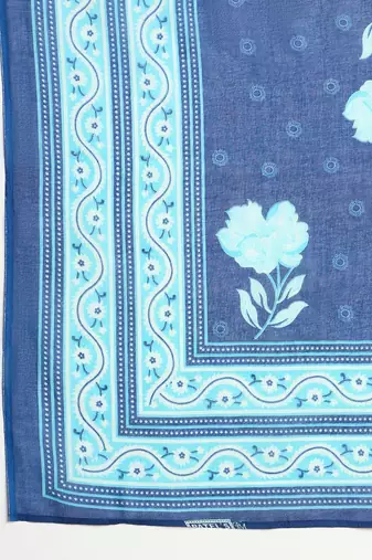 Women Floral Printed Regular Pure Cotton Kurta with Trousers & Dupatta