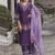Floral Embroidered V Neck Thread Work Pure Cotton Kurta With Trouser And Dupatta