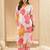 Floral Printed Regular Pure Cotton Kurta with Trousers