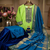Pista woven jaquard straight kurti dupatta with pant