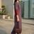 Women Embroidered Regular Thread Work Kurta with Trousers