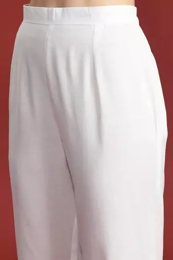 Ethnic Motifs Embroidered Regular Thread Work Kurta with Trousers