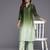 Dyed Mandarin Collar Sequinned & Beaded Kurta With Trouser