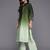 Dyed Mandarin Collar Sequinned & Beaded Kurta With Trouser