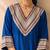 Women Regular Thread Work Kurta with Trousers