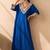 Women Regular Thread Work Kurta with Trousers