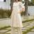 Women Ethnic Motifs Printed Regular Thread Work Kurti with Palazzos