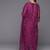 Floral Embroidered Zari Chanderi Silk Kurta with Trousers & Dupatta