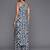 Navy Blue Ikat Printed Pure Cotton Sleeveless Kurta with Palazzo