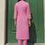 Women Ethnic Motifs Embroidered Regular Thread Work Kurta with Trousers