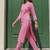 Women Ethnic Motifs Embroidered Regular Thread Work Kurta with Trousers