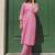 Women Ethnic Motifs Embroidered Regular Thread Work Kurta with Trousers