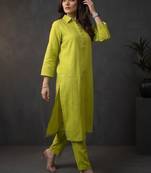 Women Regular Kurta with Trousers
